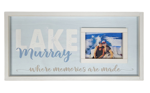 Lake Murray  Where Memories are Made W/B Photo Frame