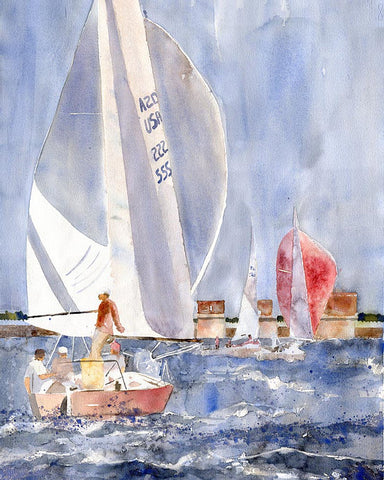 Dam and Sails by Rachel Parker
