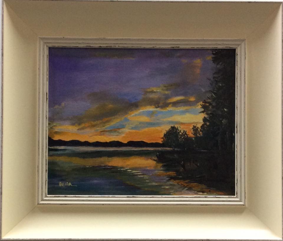 "Lake Murray Sunset" by Faye Meetze