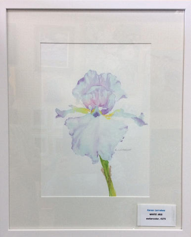 "White Iris" by Karen Larrabee