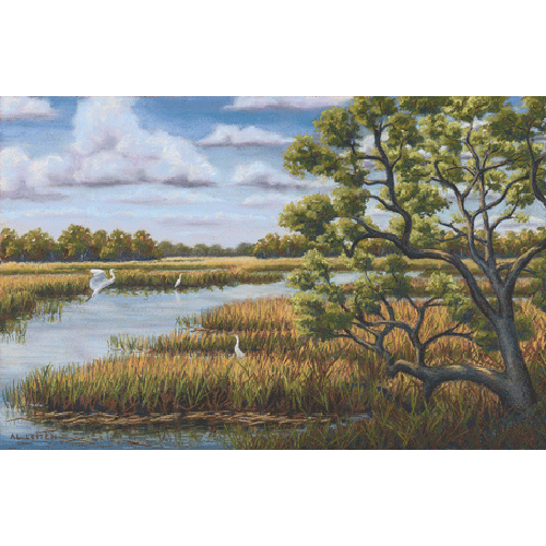 Low Country Marsh by Al Leitch