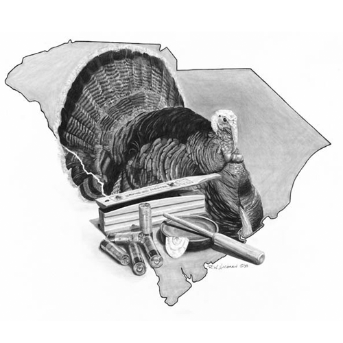 SC Traditions - Wild Turkey by Robert Hickman